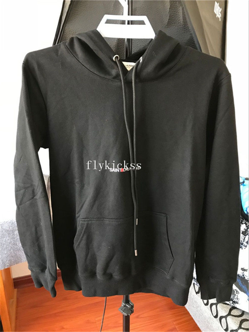 Saint Laurent Black Hoodie